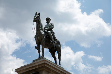 Fototapeta na wymiar King Monument to the Liberator in Sofia.