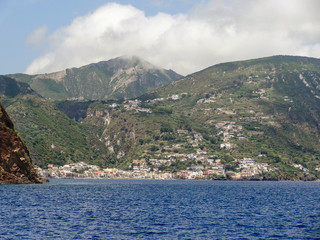 Fototapeta premium Canneto at Lipari in Italy