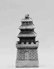 Chess china old figure