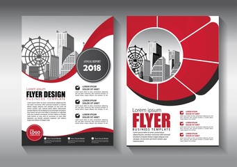 Brochure design, cover modern layout, annual report, poster, flyer in A4 with colorful triangles, geometric shapes for tech, science, market with light background