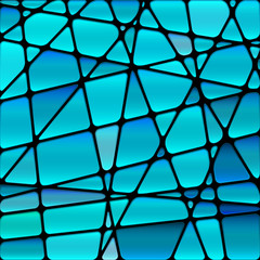 abstract vector stained-glass mosaic background