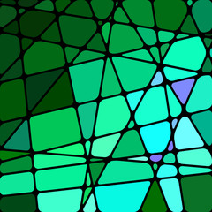 abstract vector stained-glass mosaic background