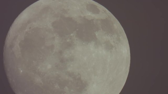 Luna llena en invierno