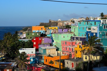 La Perla San Juan Puerto Rico - obrazy, fototapety, plakaty