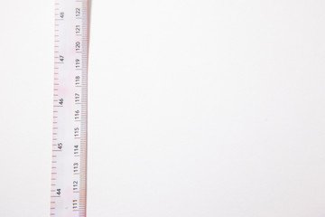 White measuring tape