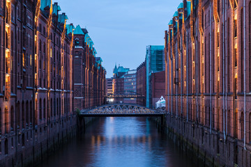 Speicherstadt in Hamburg
