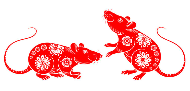 Rat Chinese Zodiac Symbol