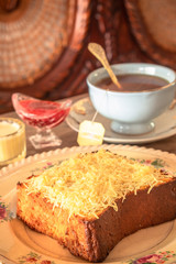 Pie with Hot Chocolate