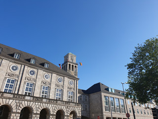 Fototapeta na wymiar Rathaus in Mülheim an der Ruhr