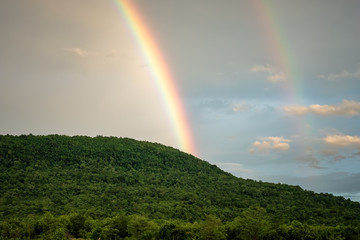 Rainbow Over the Mountain