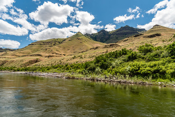Snake River In Hells Canyon