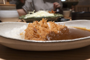 豚カツカレー