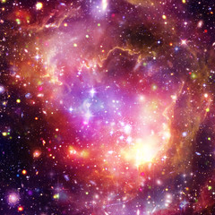 Obraz premium Galaxy and light. The elements of this image furnished by NASA.