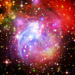 Amazing galaxy view. The elements of this image furnished by NASA.