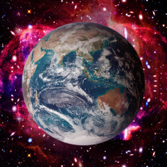 Beautiful earth from space. Space beauty. The elements of this image furnished by NASA.