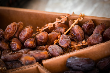 mix of fresh fruits within the spanish market 