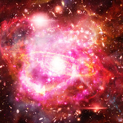 Galaxy and stars. The elements of this image furnished by NASA.