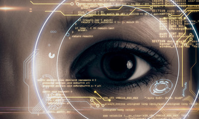 Face ID and recognition concept