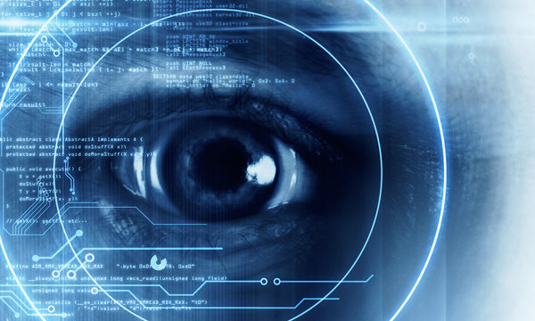 Face ID and password concept