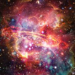 Obraz na płótnie Canvas Galaxy and stars. The elements of this image furnished by NASA.