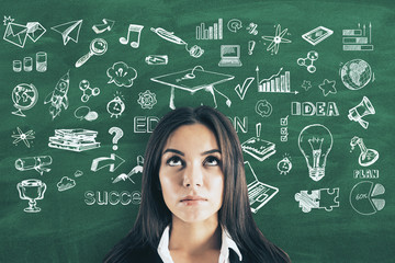 Knowledge and idea concept