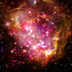Obraz premium Galaxy and light. The elements of this image furnished by NASA.