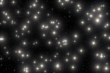 Particle or stars.