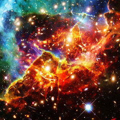 Galaxies. The elements of this image furnished by NASA.