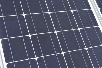 Solar panel. Alternative energy source, concept of sustainable resources, generate green electricity. Sun electricity systems.