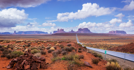 Obraz premium Monument Valley Navajo Tribal Park , Arizona, Utah, USA
