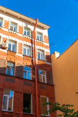 Naklejka premium Russia. Old courtyards in the center of St. Petersburg