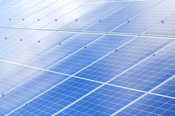 Solar panels background. Photovoltaic renewable energy source