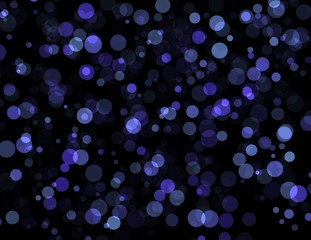 Purple Bokeh Background