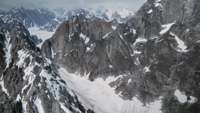 Epic Mount Denali Park Alaska Aerial Mountain