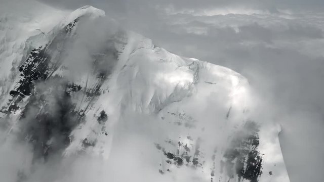 Epic Mount Denali Park Alaska Aerial Mountain