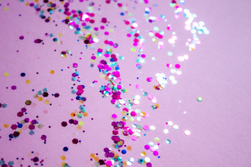 Lilac festive background.