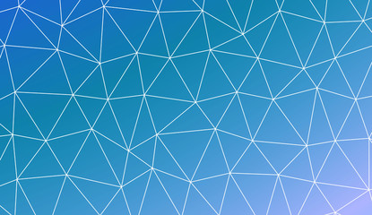 Modern geometrical abstract background with polygonal elements For textures or wallpaper. Vector illustration. Creative gradient color