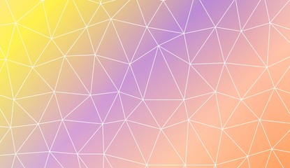 Abstract polygonal template. Modern pattern for a brand book. Vector illustration. Creative gradient color.