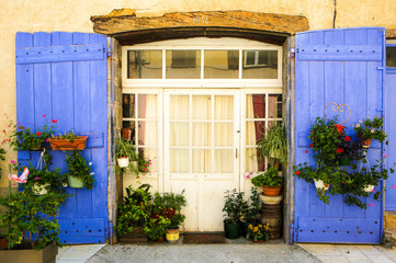 Entryway to a home in Provence, France. 
