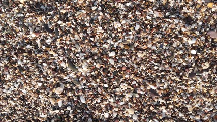 Sables et graviers de mer