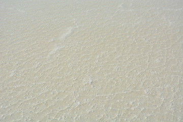 The Texture Of The Salt Crystal