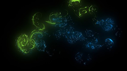 Magic space texture, pattern, looks like colorful smoke and fire