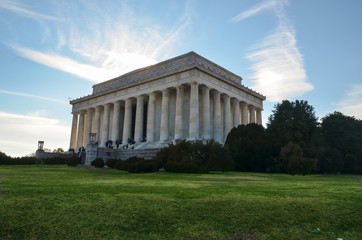 Lincoln Memorial in Washingon DC , USA