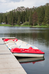 Paddle Boats at Sylvan Lake
