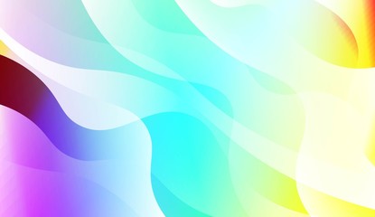 Fototapeta premium Geometric Pattern With Lines, Wave. For Your Design Ad, Banner, Cover Page. Vector Illustration with Color Gradient.
