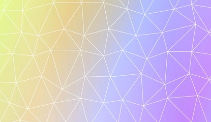 Fototapeta premium Modern pattern in triangles style. Decorative design For interior wallpaper, smart design, fashion print. Vector illustration. Blurred Background, Smooth Gradient Texture Color.