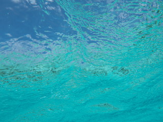 Ikema island, Japan - June 28, 2019: Yabiji or Yaebishi: the biggest coral reef, located at the north of Ikema island, in Japan