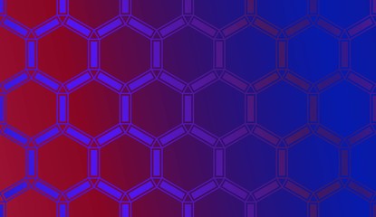 Blurred Background. Futuristic Template. Original Interior Background In Triangles Style. Curved Line. Vector Illustration. For Modern Interior Design, Fashion Print