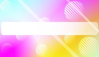 Colorful Gradient Background with Line, Circle. For Web, Presentations And Prints. Vector Illustration.