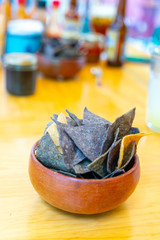 Torrilla in Mexican restaurant, Mexico